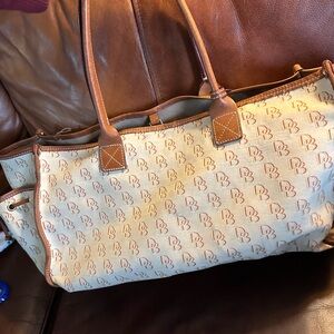 Large authentic Dooney and Bourke travel bag